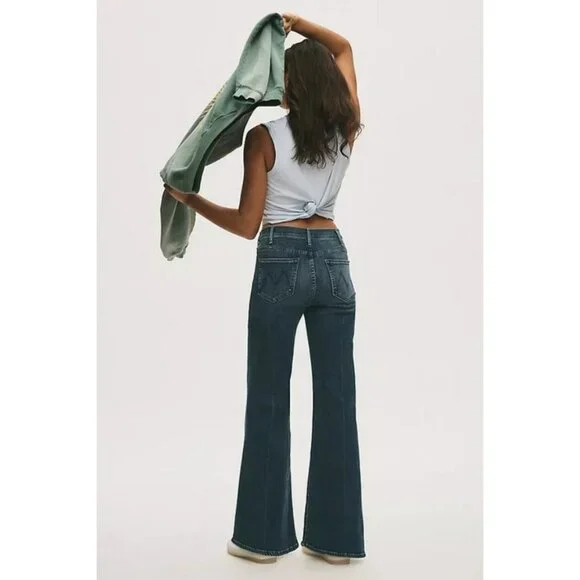💕MOTHER💕 The Hustler Roller Sneak Jeans ~ Easy Does It 30 NWOT